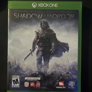Xbox One Shadow of Mordor Middle Earth